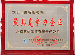 智能水表最具竞争力企业