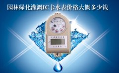 园林绿化灌溉IC卡水表价格大概多少钱