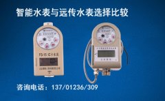 智能水表与远传水表相比优缺点
