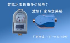云南水表厂智能水表价格多少钱一块